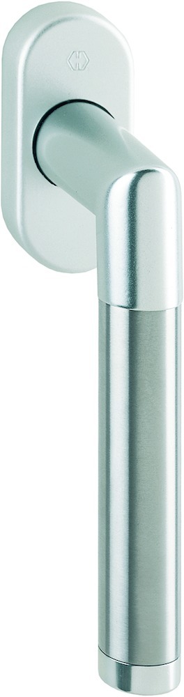 HOPPE® Fenstergriff Amsterdam 0400/US956, mit Schrauben, Materialkombination, 10782317