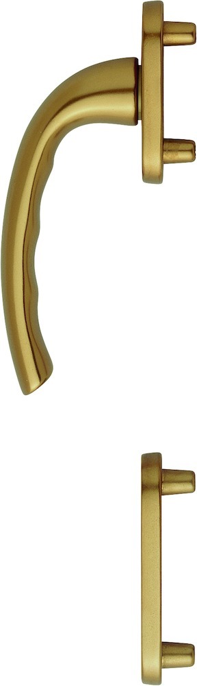 HOPPE® Fenstertürgriff-Halbgarnitur Tôkyô 0710RH/66N/66NS, außen, Aluminium, 11813064