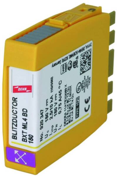 DEHN 920347 920347 BLITZDUCTOR XT BXT ML4 BD 180 Kombiableiter Überspannungsschutz für: Verteilers