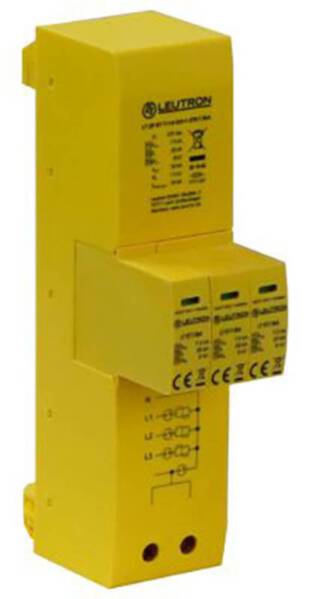 Leutron 381682 LT ZP ST T1+2+3/3+1-275-7.5kA Überspannungsschutzgerät Überspannungsschutz für: V